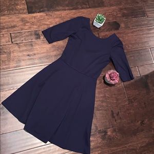 Forever we Navy skater dress size small